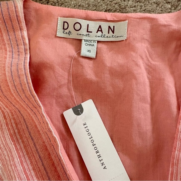 Anthropologie NWT Woman’s Dolan Left Coast Twist-Front Crop Top Size XS - Picture 3 of 10